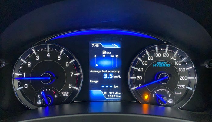 2018 Maruti Ciaz ALPHA 1.5 SHVS PETROL, Petrol, Manual, 15,871 km, Odometer Image