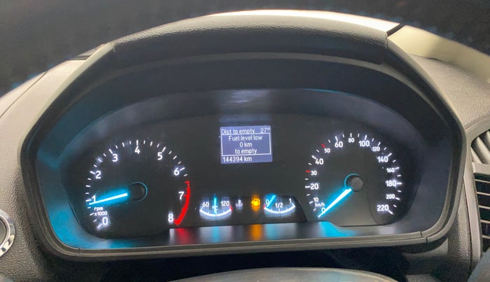 2018 Ford Ecosport TITANIUM 1.5L PETROL, Petrol, Manual, 1,44,348 km, Odometer Image