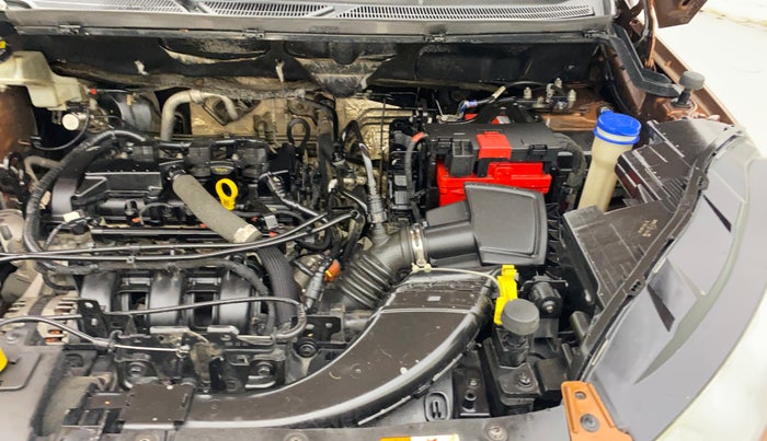 2018 Ford Ecosport TITANIUM 1.5L PETROL, Petrol, Manual, 1,44,348 km, Engine View - Left