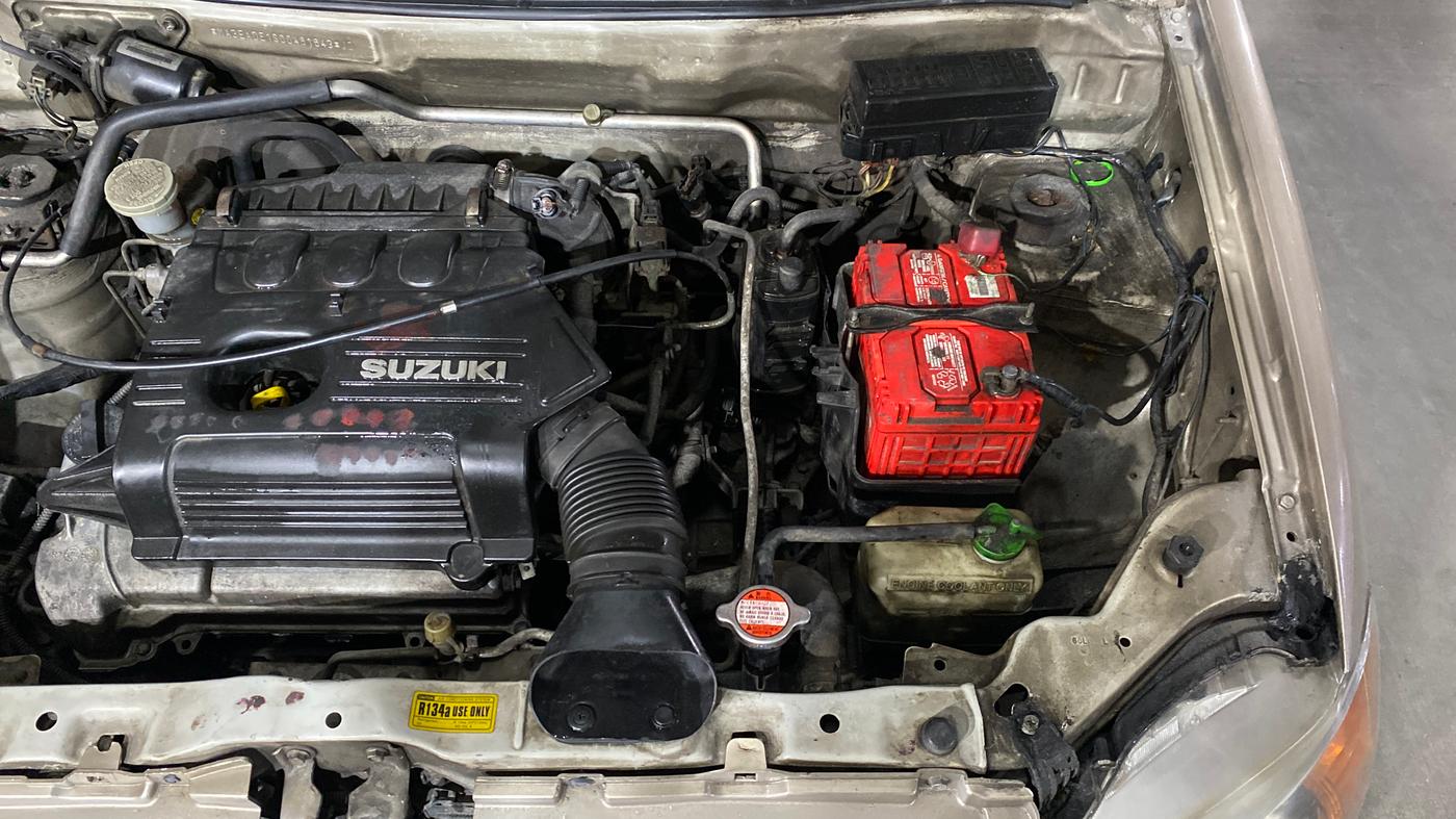 2013 Maruti Alto K10 LXI, Petrol, Manual, 66,801 km, Engine View - Left
