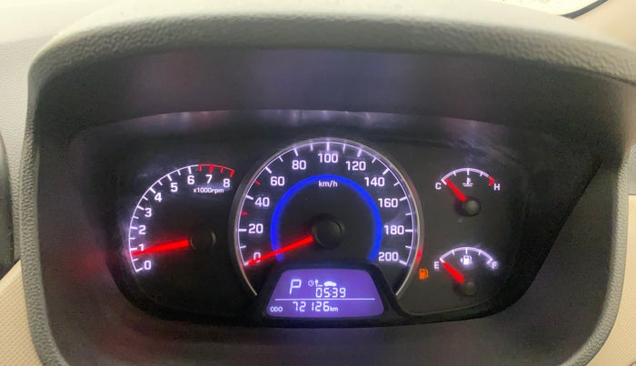 2015 Hyundai Grand i10 ASTA AT 1.2 KAPPA VTVT, Petrol, Automatic, 72,126 km, Odometer Image