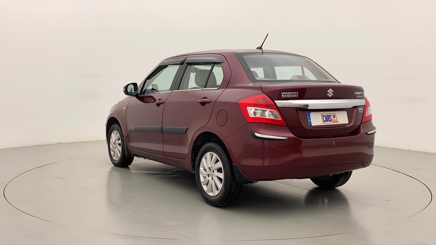 2017 Maruti Swift Dzire ZDI AMT, Diesel, Automatic, 88,411 km, Left Back Diagonal