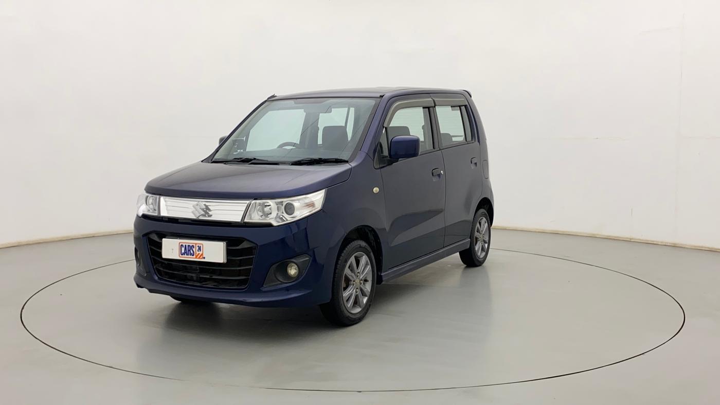 2017 Maruti Wagon R 1.0 VXI+ (O) MT, Petrol, Manual, 42,803 km, Left Front Diagonal