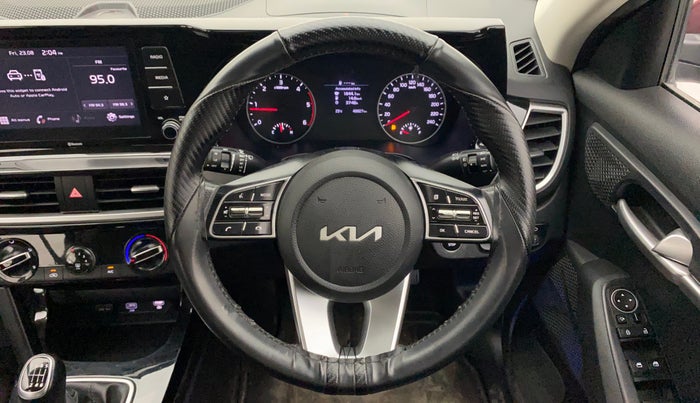 2021 KIA SELTOS HTK PLUS 1.5 DIESEL, Diesel, Manual, 49,076 km, Steering Wheel Close Up