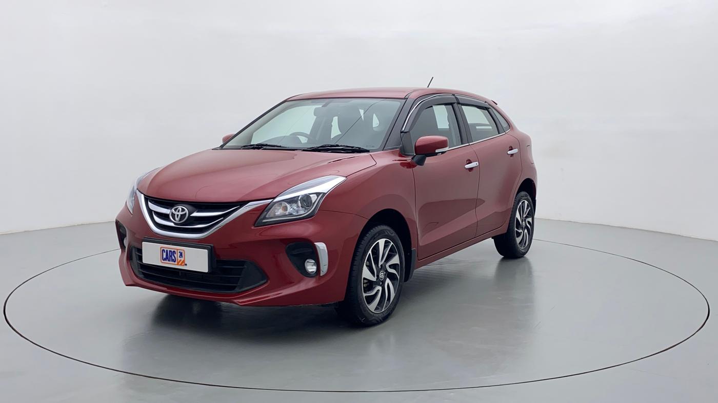 2020 Toyota Glanza G MT PETROL, Petrol, Manual, 490 km, Left Front Diagonal