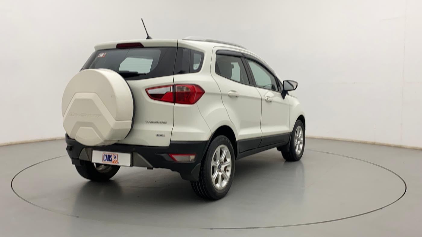 2019 Ford Ecosport TITANIUM + 1.5L DIESEL, Diesel, Manual, 98,854 km, Right Back Diagonal