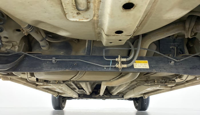 2012 Maruti Ritz VDI, Diesel, Manual, 74,091 km, Rear Underbody