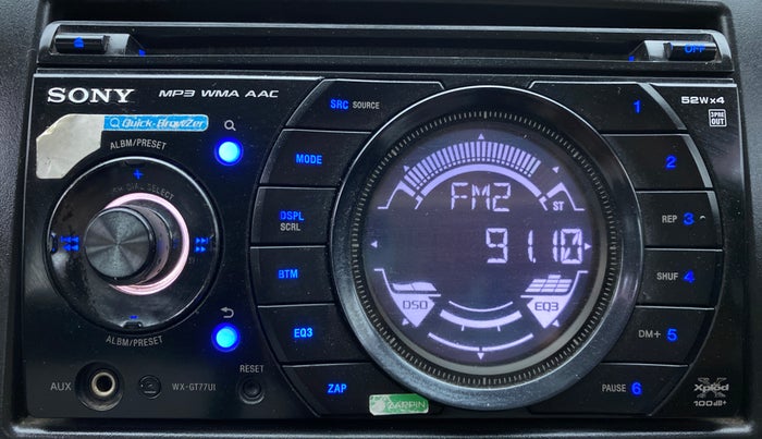 2012 Maruti Ritz VDI, Diesel, Manual, 74,091 km, Infotainment System