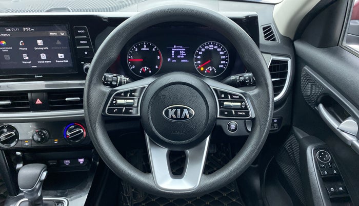 2019 KIA SELTOS HTK PLUS AT 1.5 DIESEL, Diesel, Automatic, 40,029 km, Steering Wheel Close Up