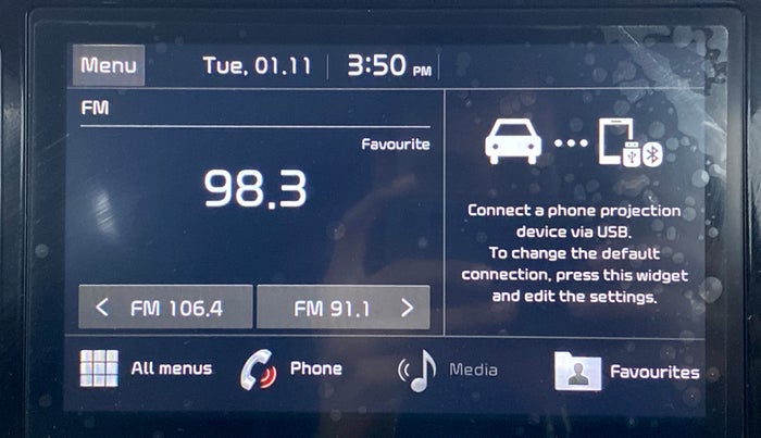 2019 KIA SELTOS HTK PLUS AT 1.5 DIESEL, Diesel, Automatic, 40,029 km, Touchscreen Infotainment System