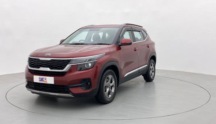 2019 KIA SELTOS HTK PLUS AT 1.5 DIESEL, Diesel, Automatic, 40,029 km, Left Front Diagonal