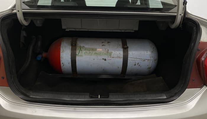 2014 Hyundai Xcent S 1.2, CNG, Manual, 1,11,513 km, Boot Inside