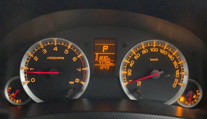 2014 Maruti Swift Dzire VXI AT, Petrol, Automatic, 47,864 km, Odometer Image
