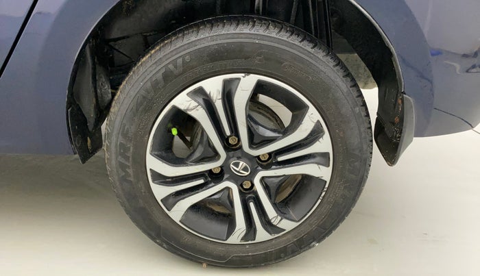 2022 Tata TIGOR XZ PLUS CNG, CNG, Manual, 24,939 km, Left Rear Wheel