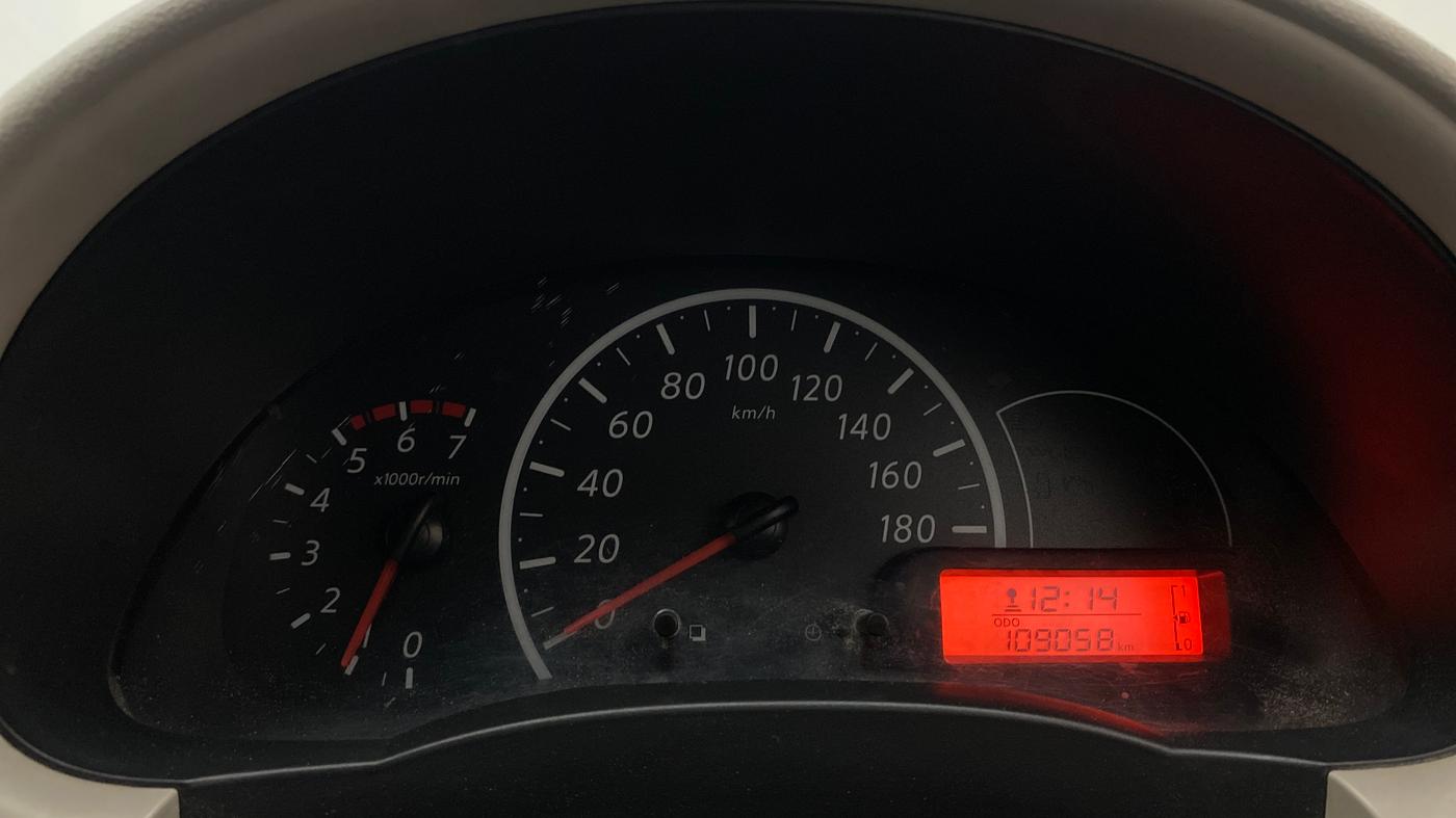 2016 Nissan Micra Active XV SAFETY PACK, Petrol, Manual, 1,09,038 km, Odometer Image