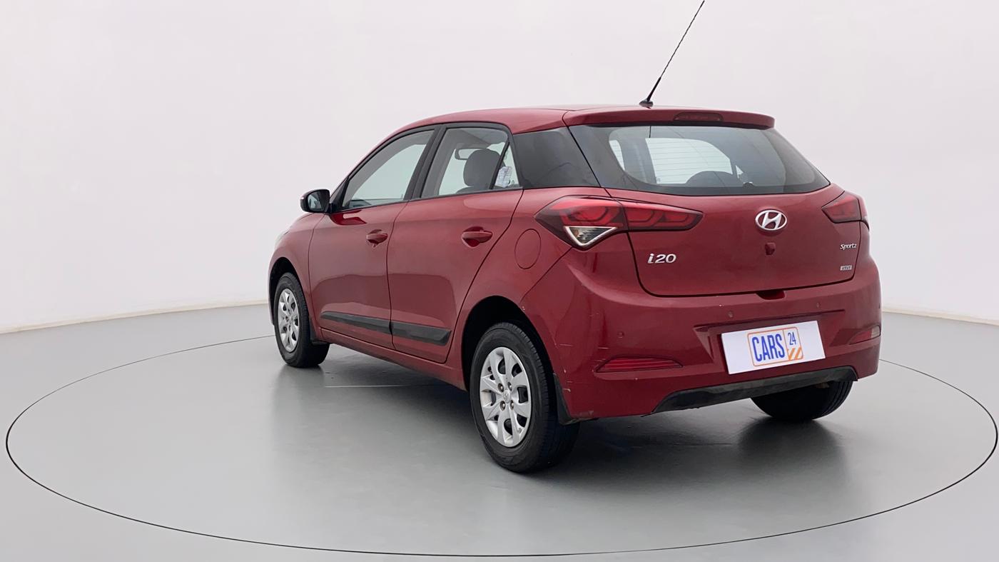 2016 Hyundai Elite i20 SPORTZ 1.2, Petrol, Manual, 1,19,228 km, Left Back Diagonal