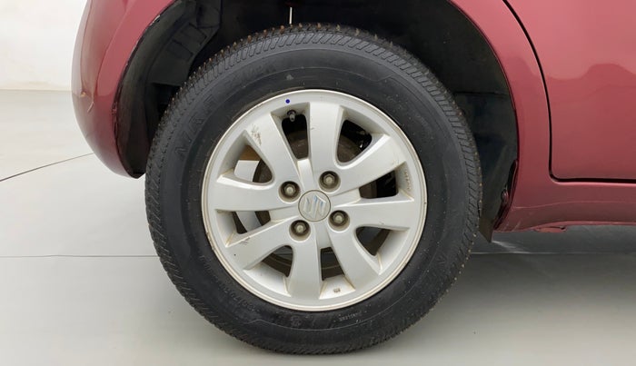 2011 Maruti Ritz ZXI, Petrol, Manual, 69,560 km, Right Rear Wheel