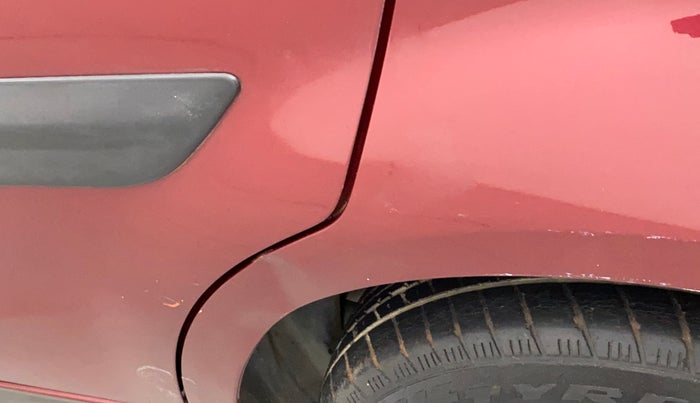 2011 Maruti Ritz ZXI, Petrol, Manual, 69,560 km, Left quarter panel - Slightly dented