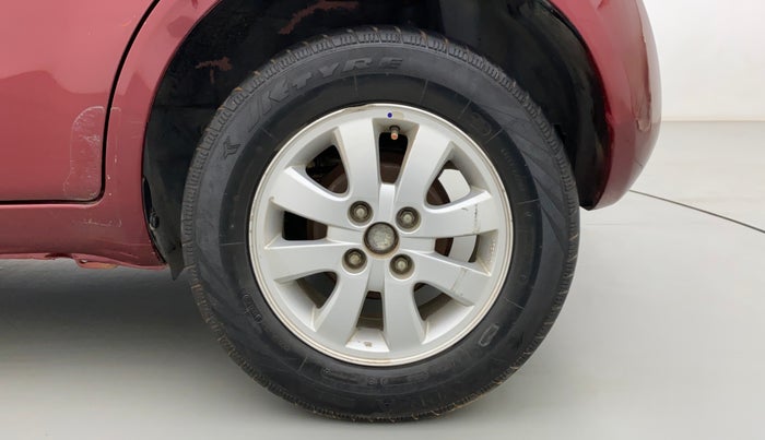 2011 Maruti Ritz ZXI, Petrol, Manual, 69,560 km, Left Rear Wheel