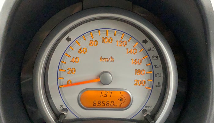 2011 Maruti Ritz ZXI, Petrol, Manual, 69,560 km, Odometer Image