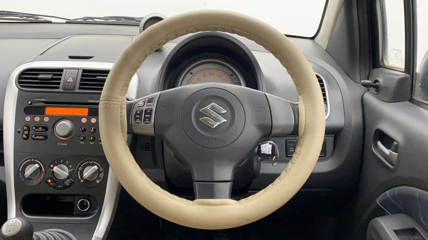 2011 Maruti Ritz ZXI, Petrol, Manual, 69,560 km, Steering Wheel Close Up