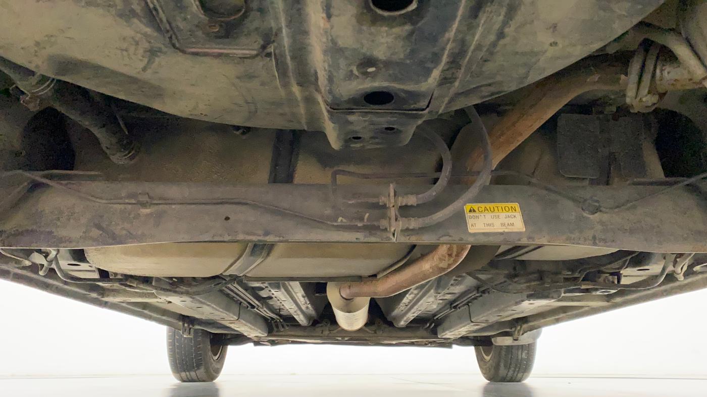 2011 Maruti Ritz ZXI, Petrol, Manual, 69,560 km, Rear Underbody