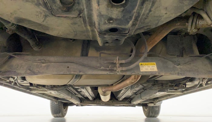 2011 Maruti Ritz ZXI, Petrol, Manual, 69,560 km, Rear Underbody
