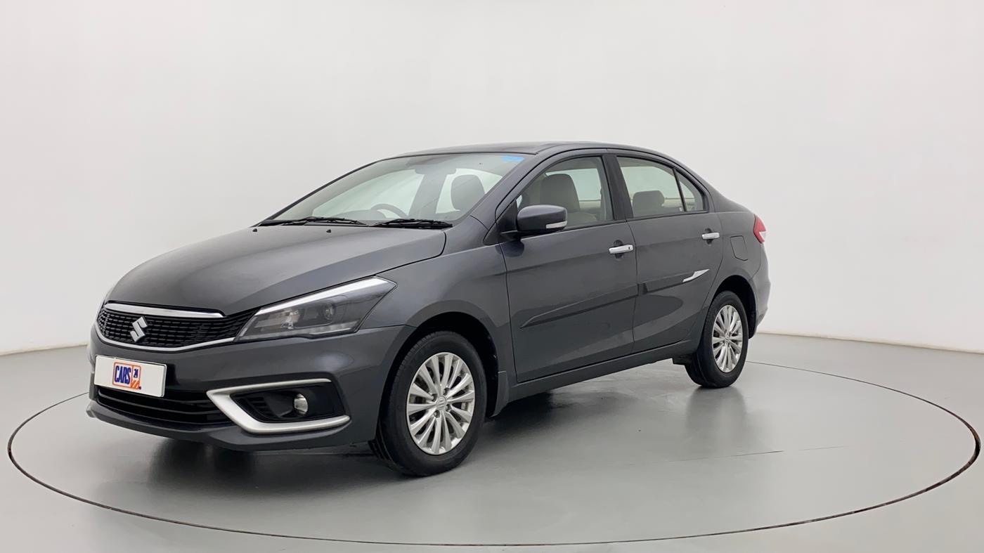 2022 Maruti Ciaz ZETA 1.5 SHVS MT PETROL, CNG, Manual, 21,588 km, Left Front Diagonal