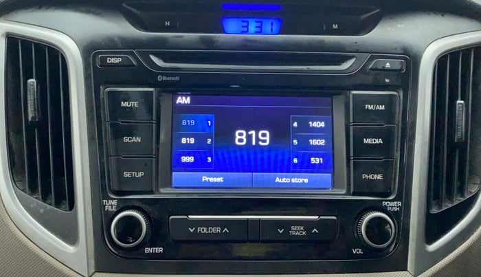 2018 Hyundai Creta 1.6 E + VTVT, Petrol, Manual, 46,028 km, Infotainment System