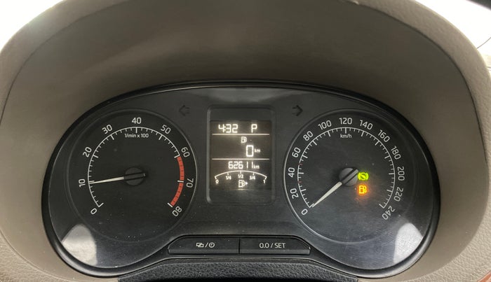 2014 Skoda Rapid 1.6 MPI AMBITION PLUS AT, Petrol, Automatic, 62,605 km, Odometer Image