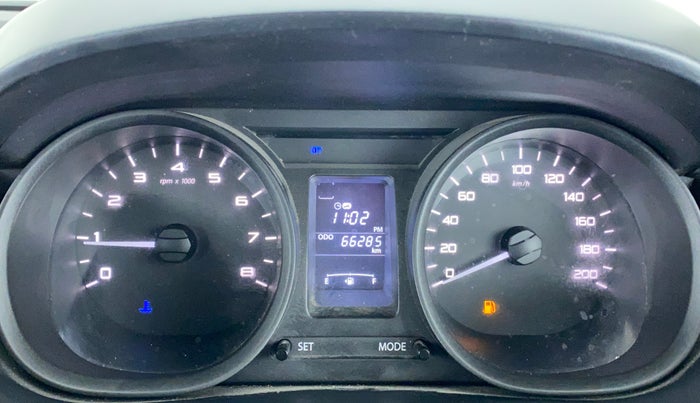 2016 Tata Tiago XT PETROL, Petrol, Manual, 66,284 km, Odometer Image