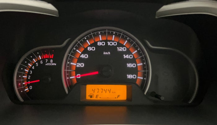 2015 Maruti Alto K10 VXI, Petrol, Manual, 47,742 km, Odometer Image