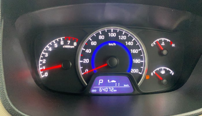 2019 Hyundai Grand i10 SPORTZ AT 1.2 KAPPA VTVT, Petrol, Automatic, 64,035 km, Odometer Image