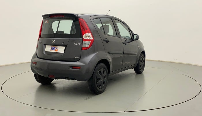 2014 Maruti Ritz VXI, Petrol, Manual, 1,00,013 km, Right Back Diagonal