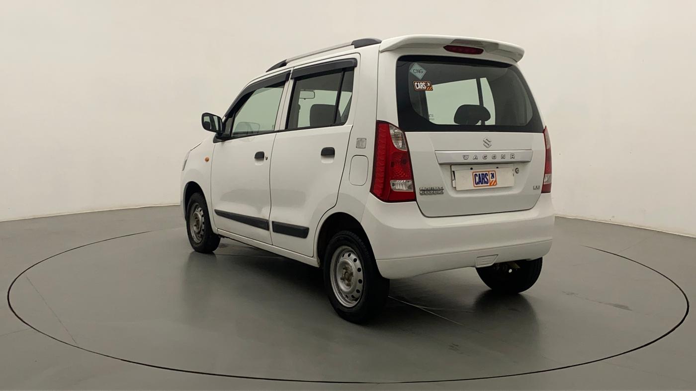 2014 Maruti Wagon R 1.0 LXI CNG, CNG, Manual, 69,410 km, Left Back Diagonal