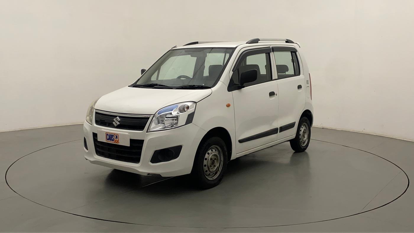 2014 Maruti Wagon R 1.0 LXI CNG, CNG, Manual, 69,410 km, Left Front Diagonal