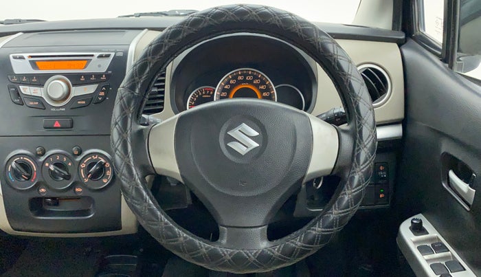 2015 Maruti Wagon R 1.0 VXI, Petrol, Manual, 78,025 km, Steering Wheel Close Up