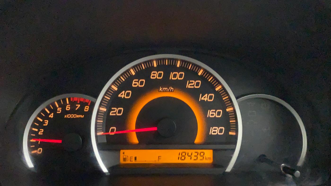 2014 Maruti Wagon R 1.0 VXI, Petrol, Manual, 18,881 km, Odometer Image