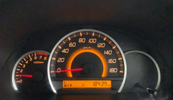 2014 Maruti Wagon R 1.0 VXI, Petrol, Manual, 18,881 km, Odometer Image
