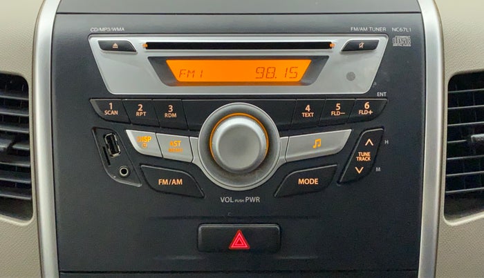 2014 Maruti Wagon R 1.0 VXI, Petrol, Manual, 18,881 km, Infotainment System