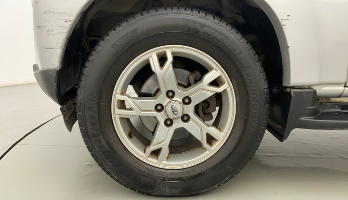 2017 Mahindra Scorpio S10 2WD INTELLI-HYBRID, Diesel, Manual, 1,24,898 km, Left Front Wheel