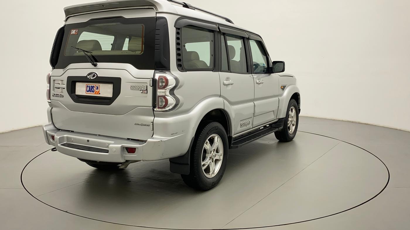 2017 Mahindra Scorpio S10 2WD INTELLI-HYBRID, Diesel, Manual, 1,24,898 km, Right Back Diagonal