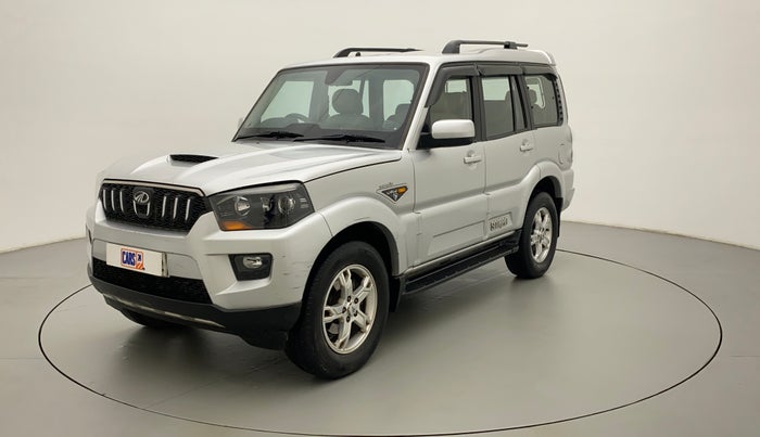 2017 Mahindra Scorpio S10 2WD INTELLI-HYBRID, Diesel, Manual, 1,24,898 km, Left Front Diagonal