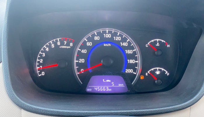 2017 Hyundai Grand i10 MAGNA 1.2 KAPPA VTVT, Petrol, Manual, 45,620 km, Odometer Image