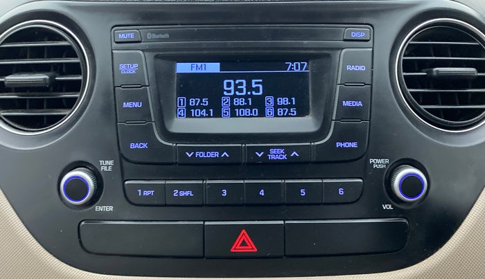 2019 Hyundai Grand i10 MAGNA 1.2 KAPPA VTVT, Petrol, Manual, 38,471 km, Infotainment System