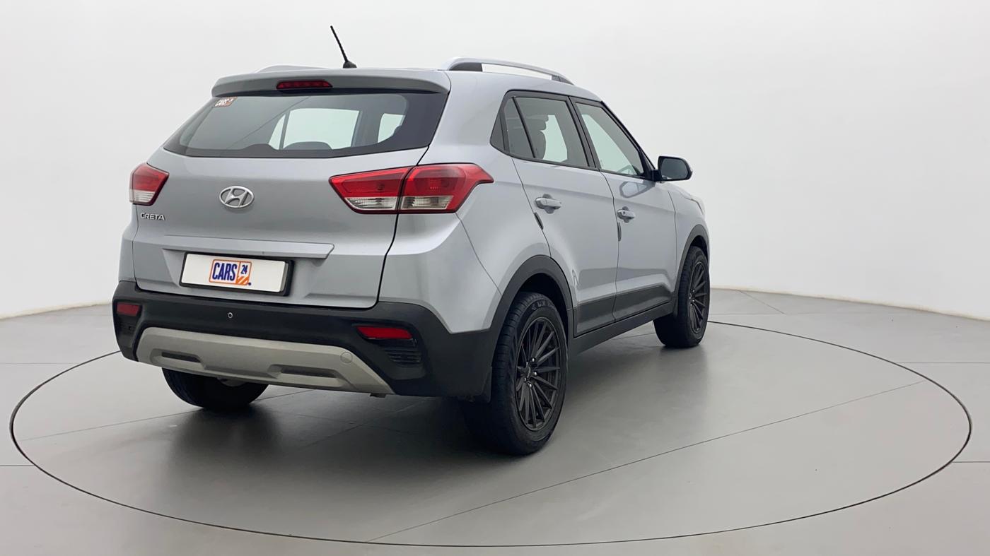 2018 Hyundai Creta E PLUS 1.4 DIESEL, Diesel, Manual, 1,05,677 km, Right Back Diagonal