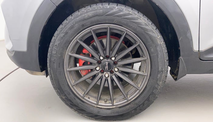 2018 Hyundai Creta E PLUS 1.4 DIESEL, Diesel, Manual, 1,05,677 km, Left Front Wheel