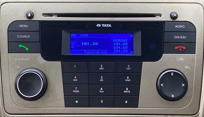 2009 Tata Manza AURA SAFIRE BS III, Petrol, Manual, 44,780 km, Infotainment System