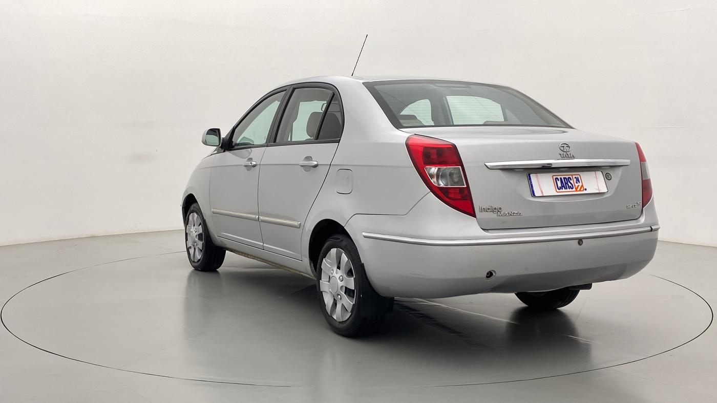 2009 Tata Manza AURA SAFIRE BS III, Petrol, Manual, 44,780 km, Left Back Diagonal