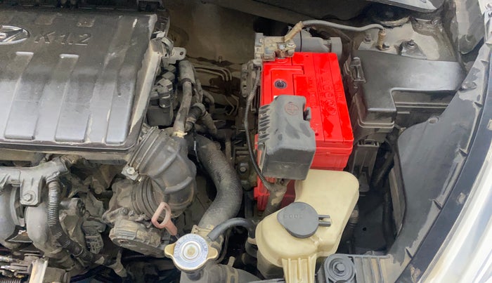 2017 Hyundai Grand i10 SPORTZ (O) AT 1.2 KAPPA VTVT, Petrol, Automatic, 77,325 km, Engine View - Left